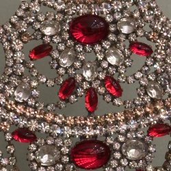 Stort rhinstens juletr nr 1