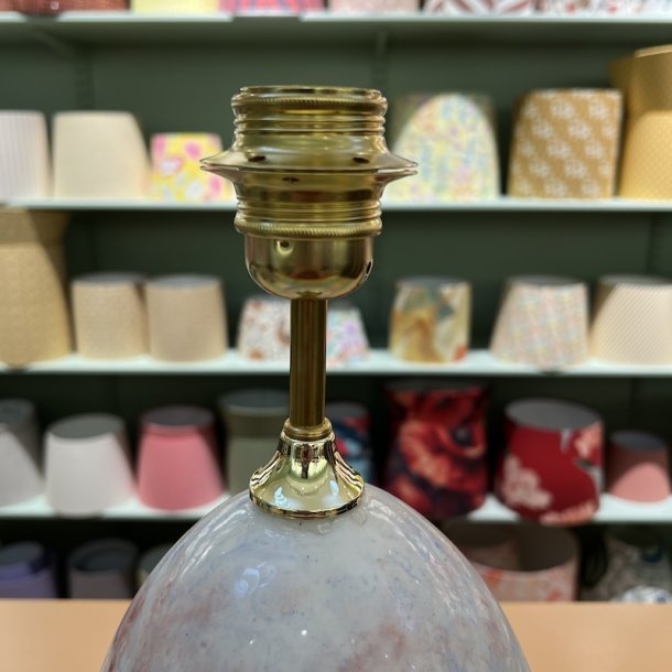 Bordlampe, Rosa marmor