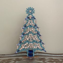 Stort rhinstens juletr nr 26