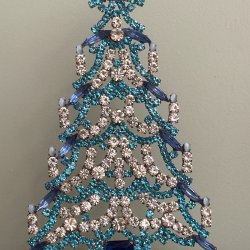 Stort rhinstens juletr nr 26