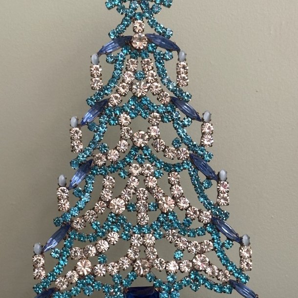 Stort rhinstens juletr nr 26