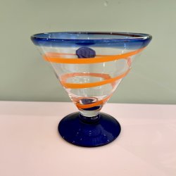 Dessertglas, vintage, 4 stk