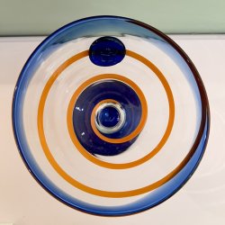 Dessertglas, vintage, 4 stk