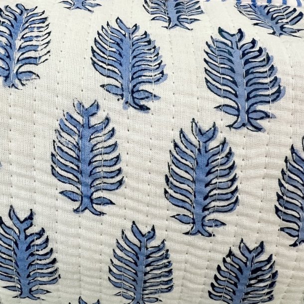 Kosmetiktaske, creme/turkis