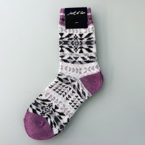 Sokker, strik, lilla