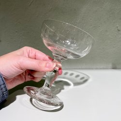 Champagnesk�le, 6 stk, vintage