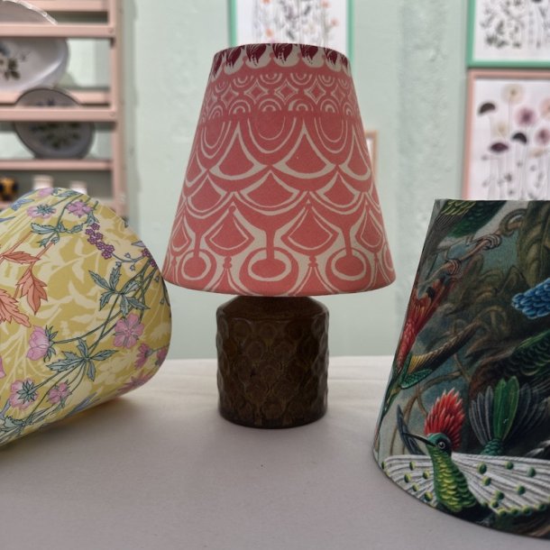 Lysekrone/lampet lampeskrme