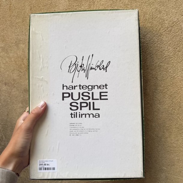 Wiinblad puslespil, Morgen, Vintage