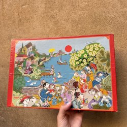 Wiinblad puslespil, Middag, Vintage