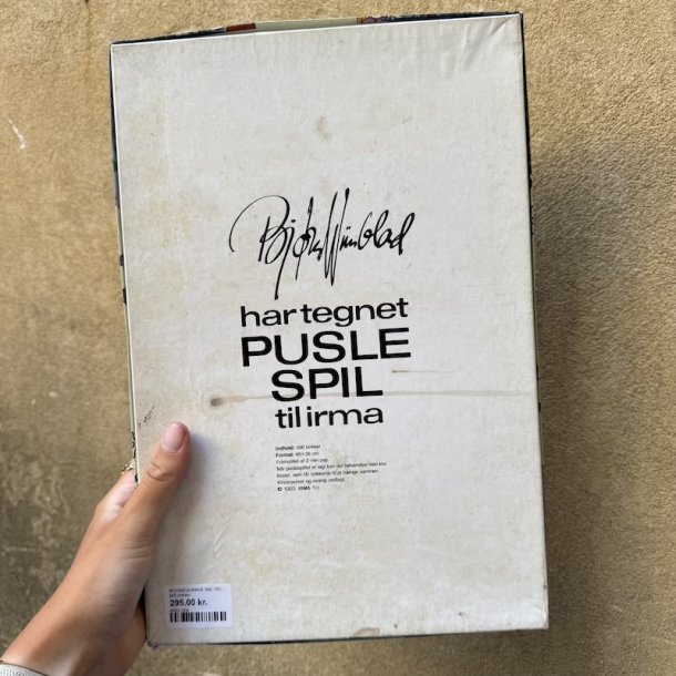 Wiinblad puslespil, �st, Vintage