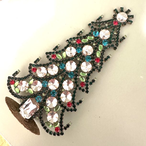 Stort rhinstens juletr nr 59