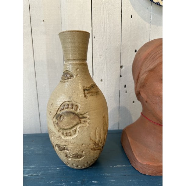 Vase med havtema