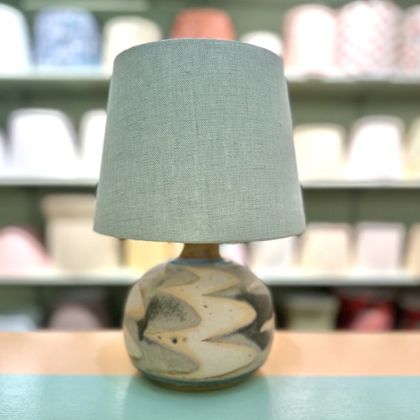 Bordlampe, Lyse glasurer