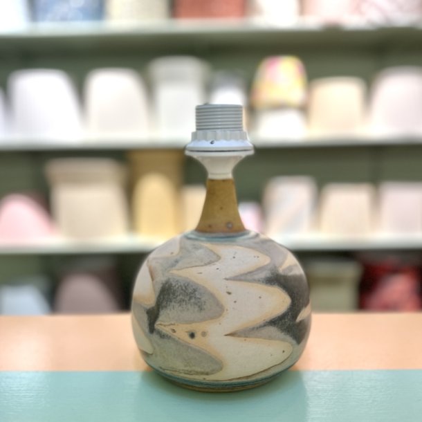 Bordlampe, Lyse glasurer