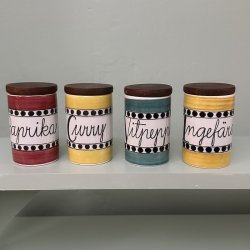 Svenske Krydderi krukker