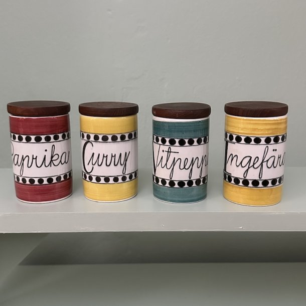 Svenske Krydderi krukker