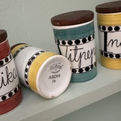 Svenske Krydderi krukker