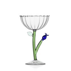 Champagneskl, Bl blomst