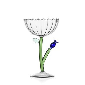 Champagneskl, Bl blomst