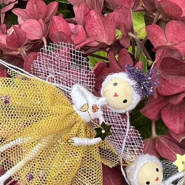 Julefe, 4 farver, tyl