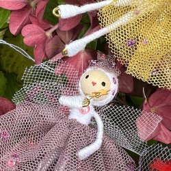 Julefe, 4 farver, tyl