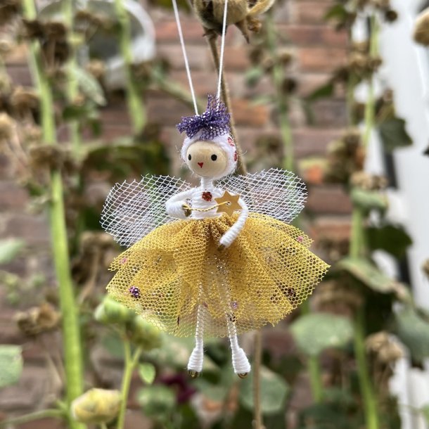 Julefe, 4 farver, tyl