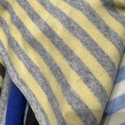 Small cashmere scarf, stripe