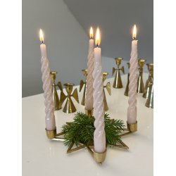 Stjerne adventsstage, messing