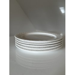 Cordial Palet, frokosttallerken, hvid