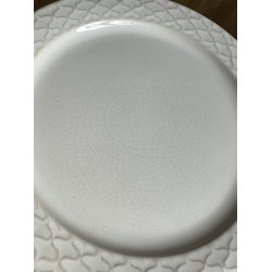 Cordial Palet, frokosttallerken, hvid