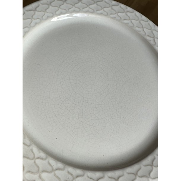 Cordial Palet, frokosttallerken, hvid