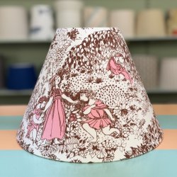 Bj�rn Wiinblad, vintage, pink/brun