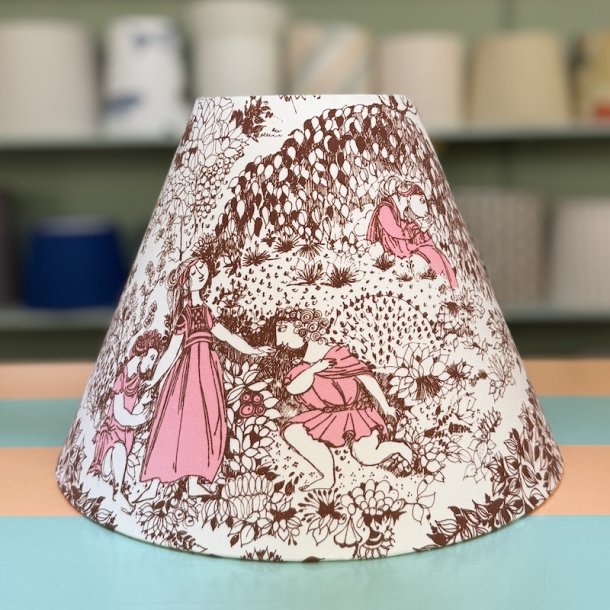 Bj�rn Wiinblad, vintage, pink/brun