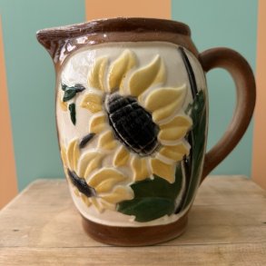 Kande, vintage, Solsikker