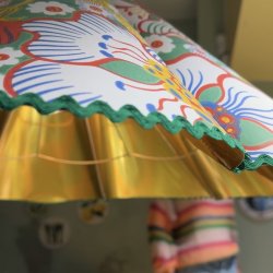 B�lgesk�rm, loftslampe