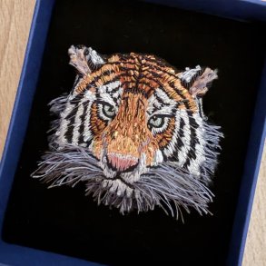Sumatra Tiger broche