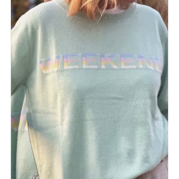 Cashmere knit, Weekend, mint