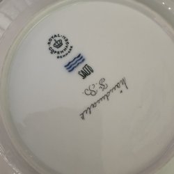 (1) 6 stk fiske frokost tallerkner, ( Salto ) 