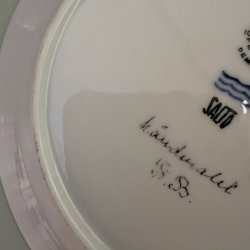 (2) 6 stk fiske frokost tallerkner, ( Salto ) 