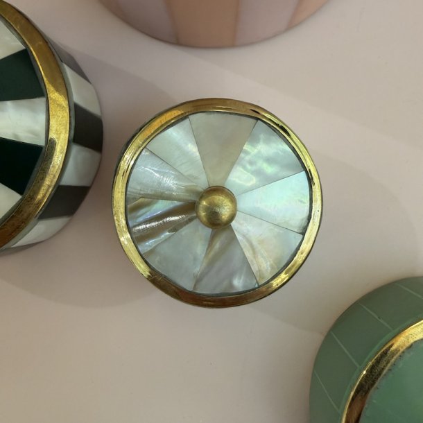 Cirkus box, lille, Perly white