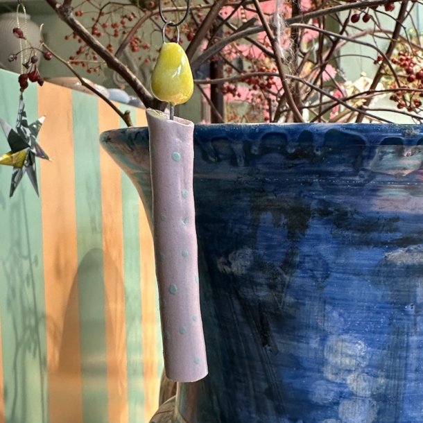 Keramik julelys oph�ng