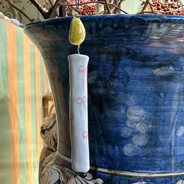 Keramik julelys oph�ng