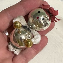 Gablonz vintage julepynt 33