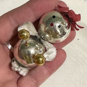 Gablonz vintage julepynt 33