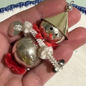 Gablonz vintage julepynt 23