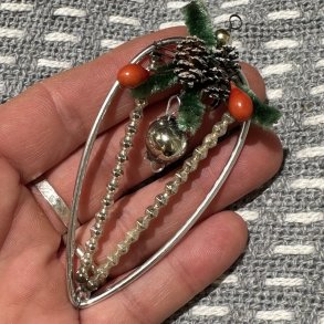 Gablonz vintage julepynt 12