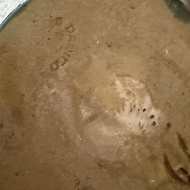 Danico Bordlampe, beige