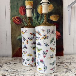 Bordlampe, Sommerfugle