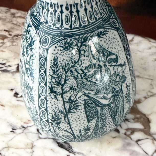 Bj�rn Wiinblad lampe, Gr�n