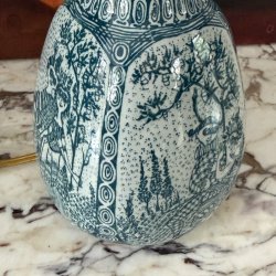 Bj�rn Wiinblad lampe, Gr�n